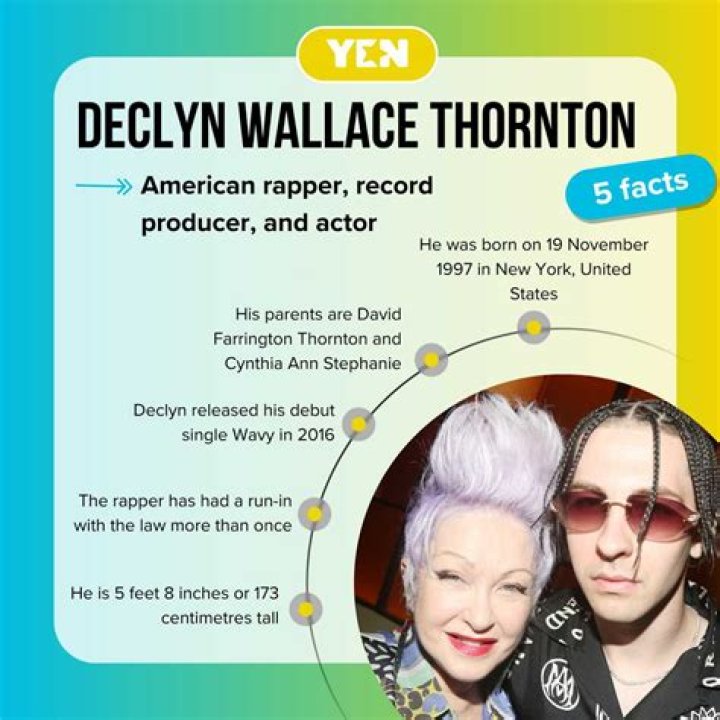 Declyn Wallace Thornton Lauper: Facts about Cyndi Lauper son